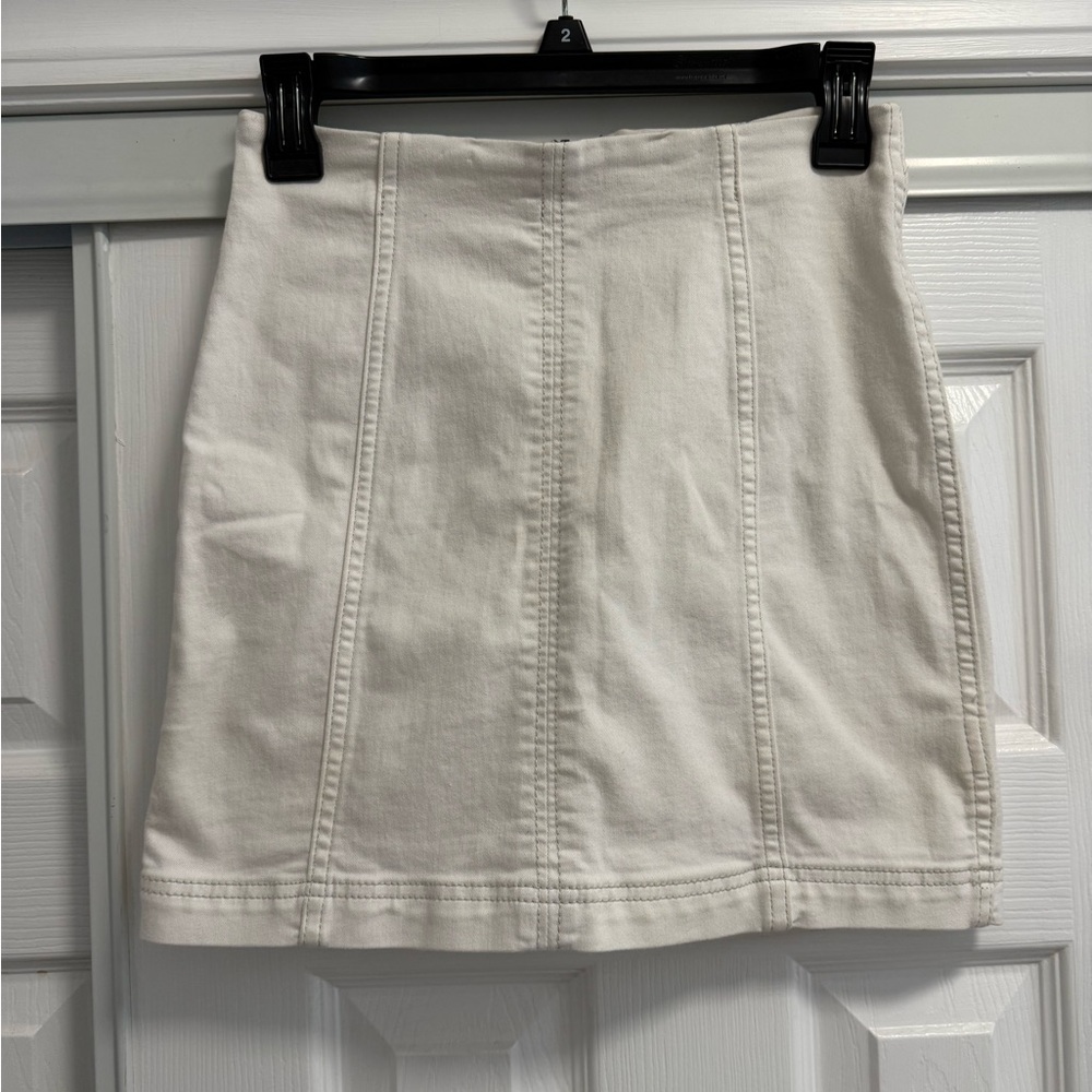 Free People white skirt, size 4